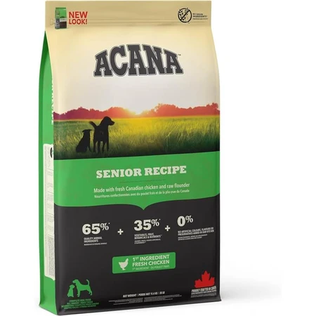 Acana Senior cu pui – hrană completă pentru câini, 11,4 kg