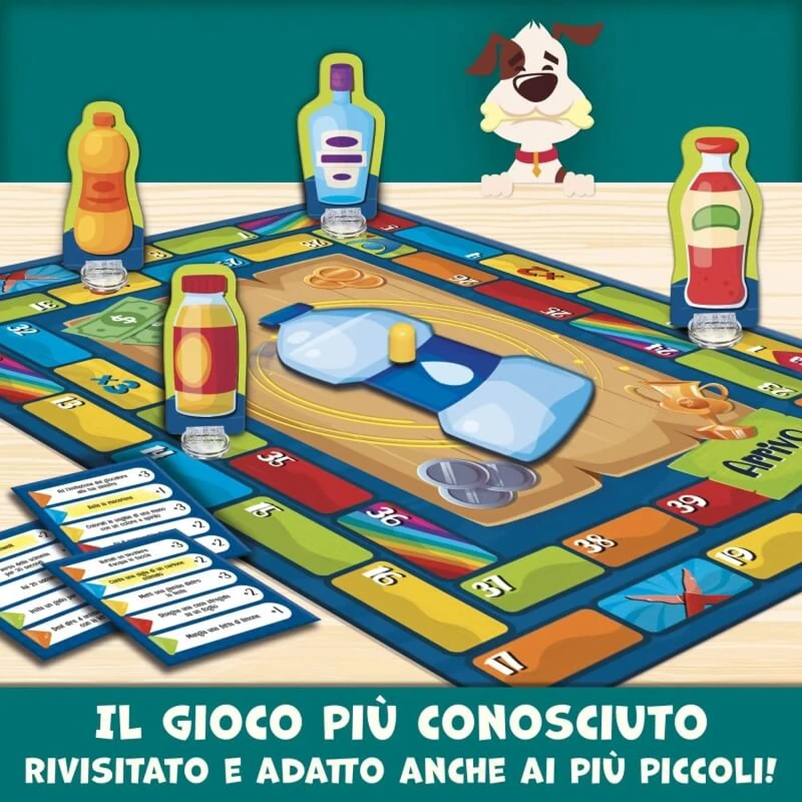 Lisciani Ludoteca: El juego de la botella - Juego de mesa