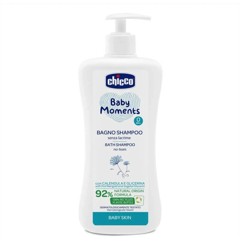 Chicco Baby Moments – Tränenfreies Shampoo 500 ml
