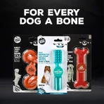 Tasty bone Tasty bone beef – os de ros pentru câini, cu aromă de vită, dimensiune mare