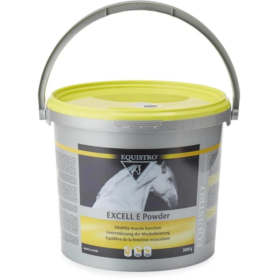 Equality Equistro excell-e powder – supliment alimentar pentru musculatura cailor, mânjilor și poneilor, 3 kg