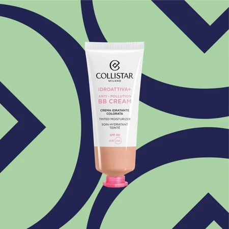 Collistar Idroattiva+ Anti-Pollution BB Cream – cremă hidratantă colorată cu SPF 30, 50 ml – nuanță medie