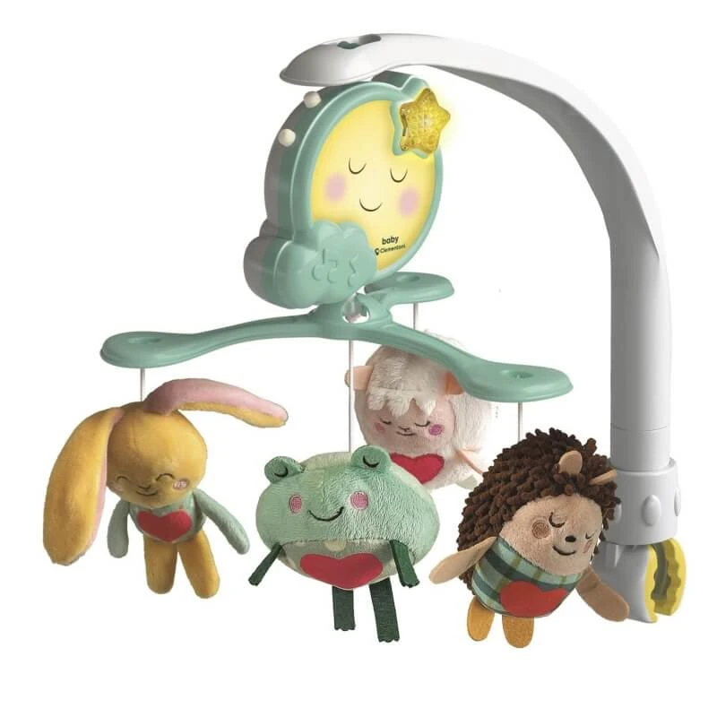 Clementoni Goodnight Spieluhr – Leuchtendes Mobile für das Kinderbett