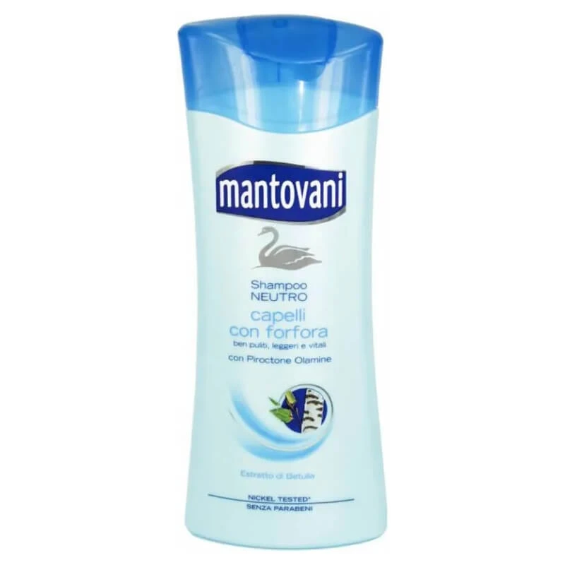 Mantovani Neutral-Shampoo für Haar mit Schuppen, 400 ml