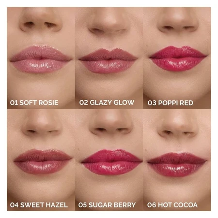 Veralab Overskin Click 'n' Kiss - Luminous Lipstick with a Balmy Finish, No. 01 Soft Rosie