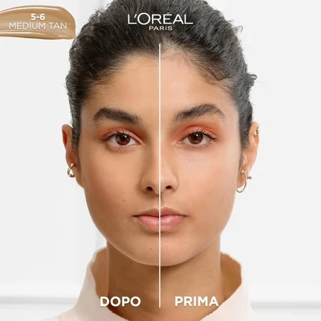 L’Oréal Paris Accord Parfait Nude – ser colorat cu efect de volum – nr. 5-6, bronz mediu