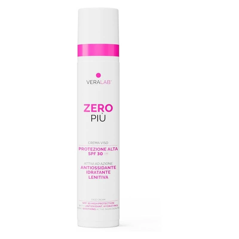 Veralab Gesichtssonnencreme LSF 30: Feuchtigkeitsspendend und schützend, Zero Plus – hoher Schutz, 50 ml