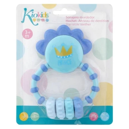 Gryzak Kiokids Prince 3m+ – niebieski: ceny i cechy