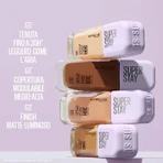 Maybelline Superstay lumi matte - fondotinta fluido - n. 129