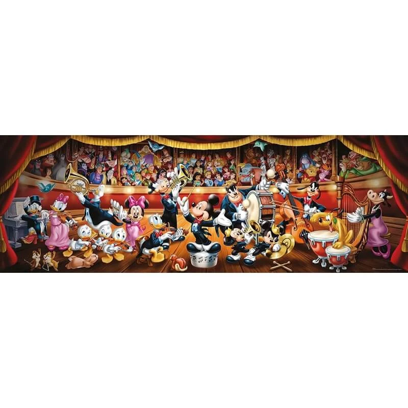 Clementoni Disney Panorama Orchestra – 1.000-teiliges Puzzle