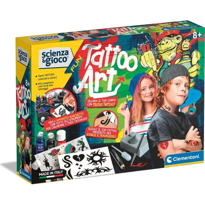 Clementoni Tattoo Art – Ein Spiel voller Kreativität