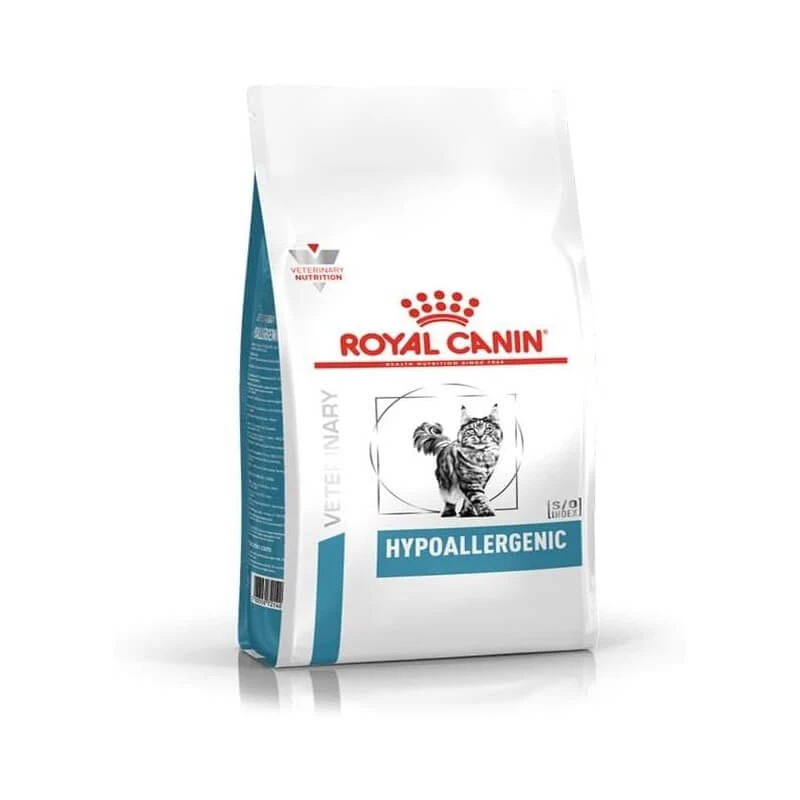 Royal Canin Hypoallergenic – Alleinfuttermittel für Katzen mit Nahrungsmittelunverträglichkeiten, 2,5 kg