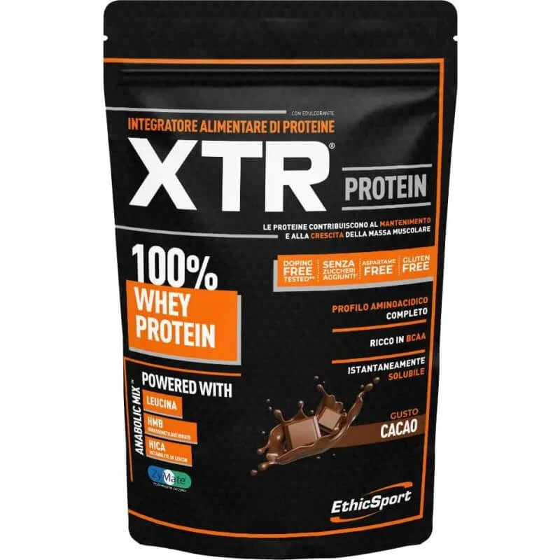 Protein XTR Kakao 500 g – Molkenprotein-Nahrungsergänzungsmittel