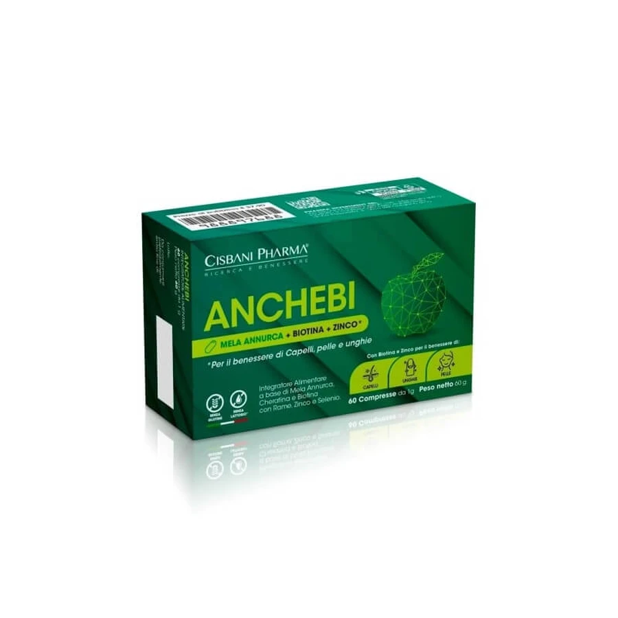 Anchebi 60 de comprimate – supliment alimentar pentru păr și unghii puternice