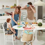 Chicco pocket snack - rialzo per sedia colore dark grey