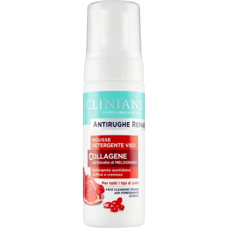 Clinians Anti-Wrinkle Repair – Gesichtsreinigungsmousse 150 ml