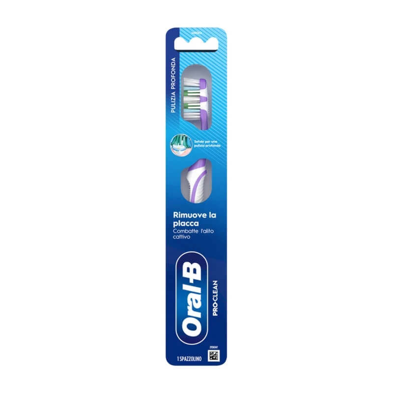 Oral-B Pro Clean Professional – Zahnbürste für gründliche Reinigung mit mittleren Borsten