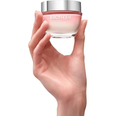 Biotherm Aquasource Cica Nutri Cream - Hydraterende gezichtscrème voor de droge huid, 50 ml