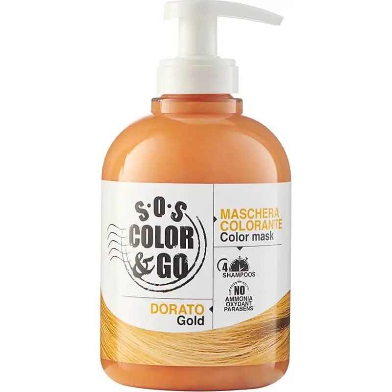 Alama Sos Color & Go – Pflegende Farbmaske 300 ml – Golden