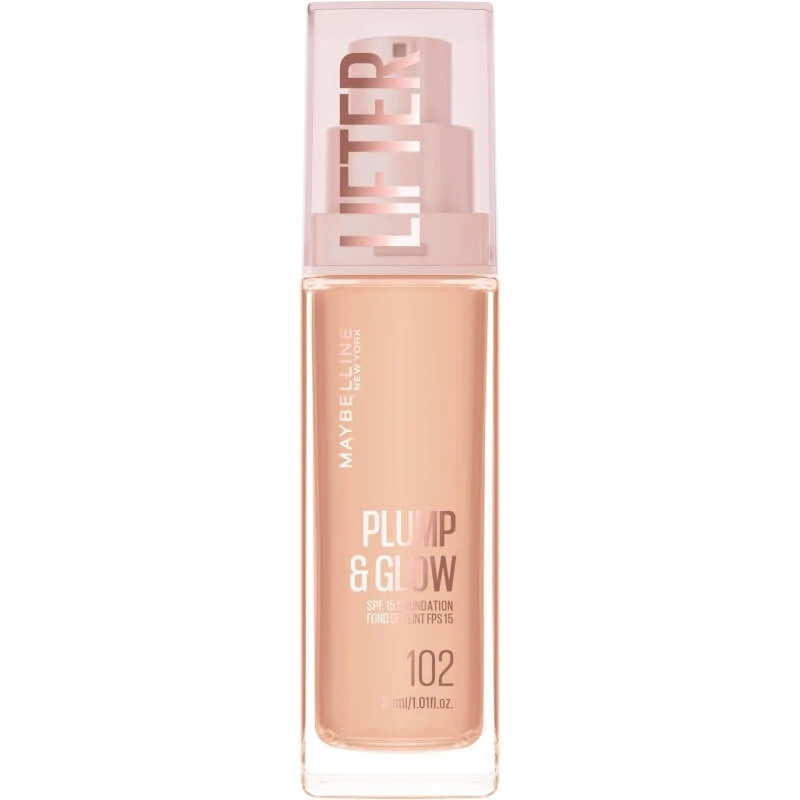 Maybelline Lifter Plump & Glow – Foundation Nr. 102
