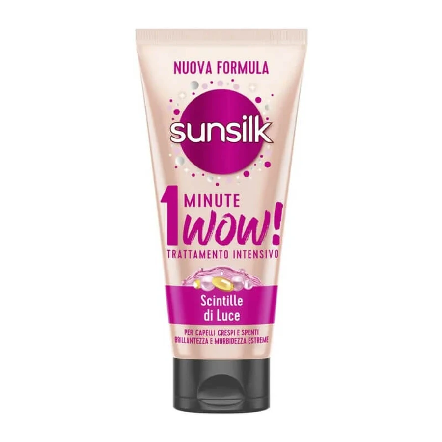 Sunsilk 1 minute wow! scântei de lumină – tratament intensiv pentru părul creț și lipsit de strălucire 180 ml