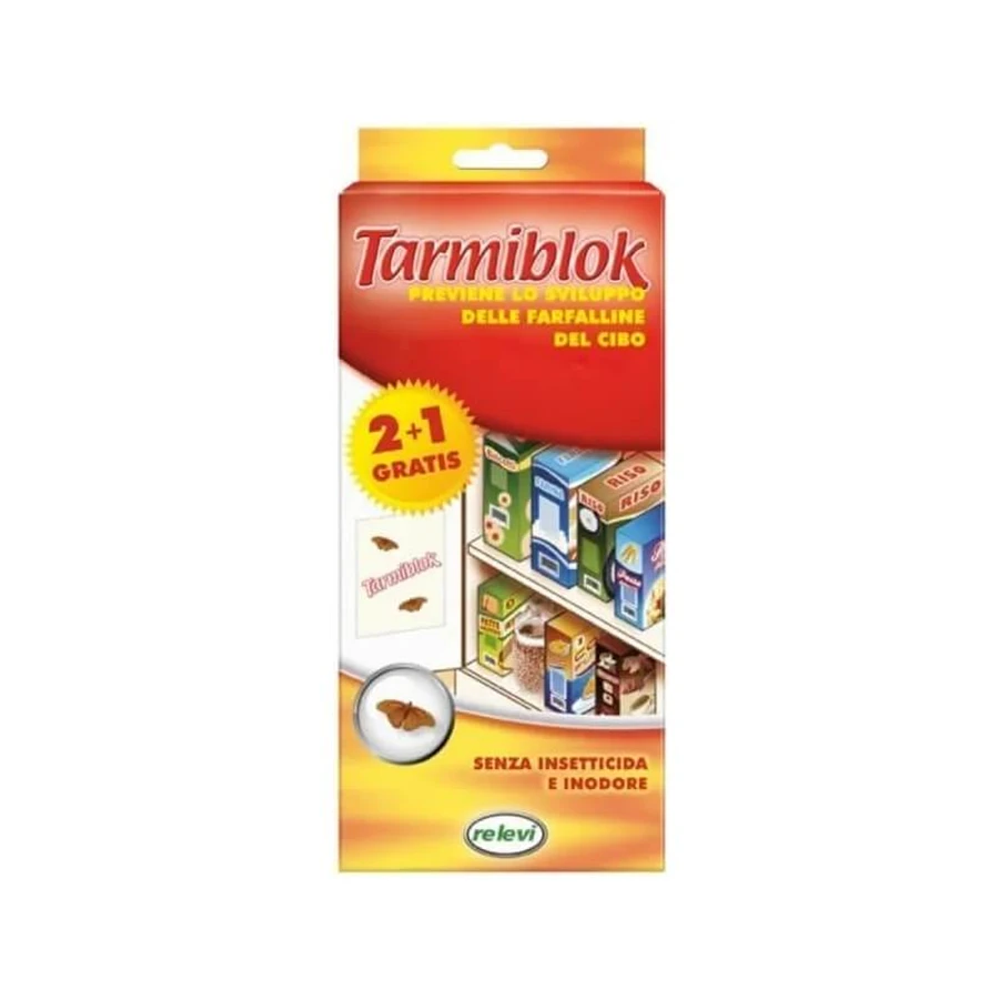 Relevi Tarmiblok - anti farfalline del cibo 3 bi adesivo