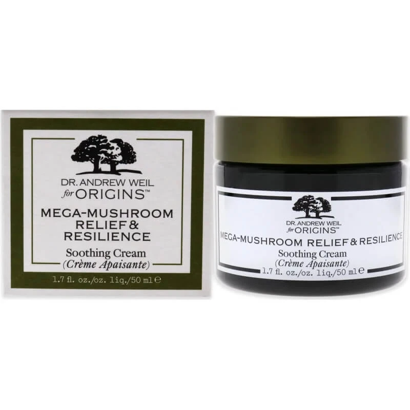 Origins Mega-Mushroom Relief & Resilience Beruhigende Creme – Beruhigende Creme 50 ml