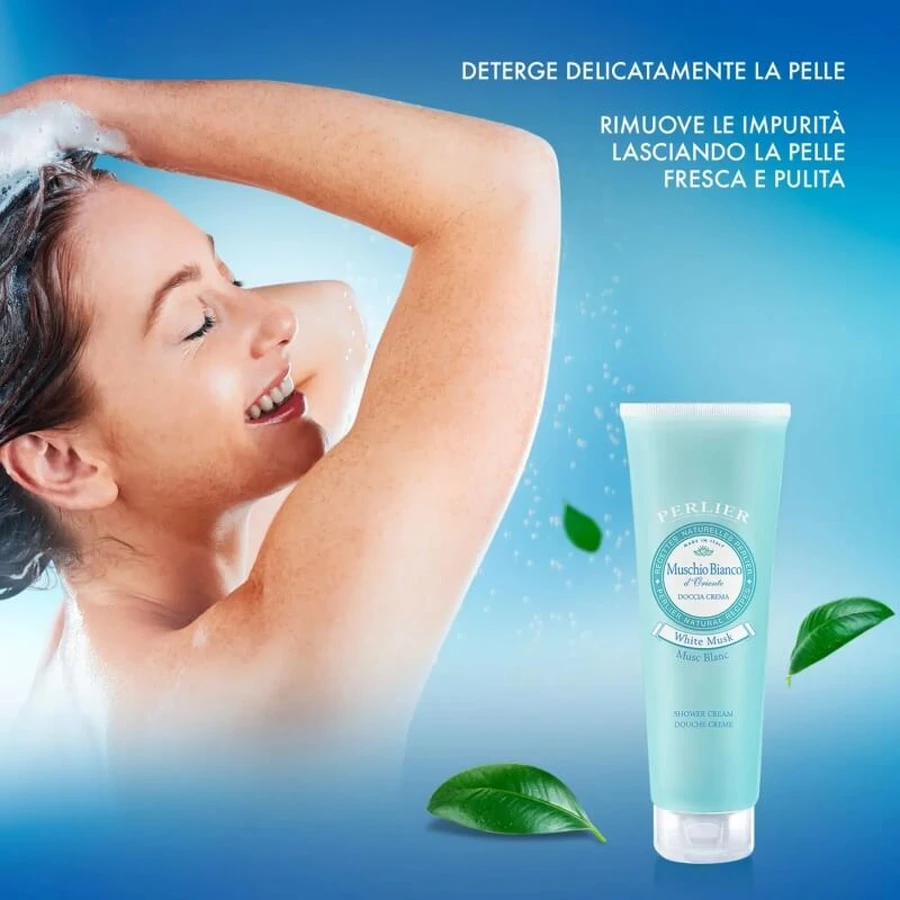 Perlier Muschio bianco d'oriente - doccia crema 250 ml