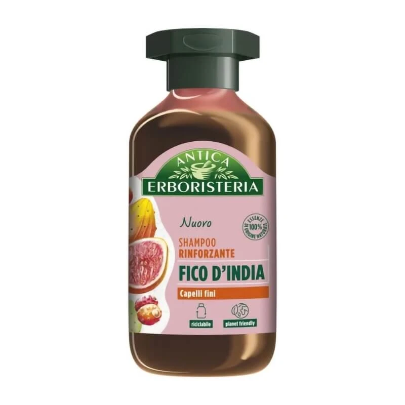 Antica Erboristeria Fico d'India – Kräftigendes Shampoo für feines Haar, 250 ml