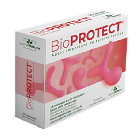 BioPROTECT x 20 gastrorez. Kapseln, Reihe Natura