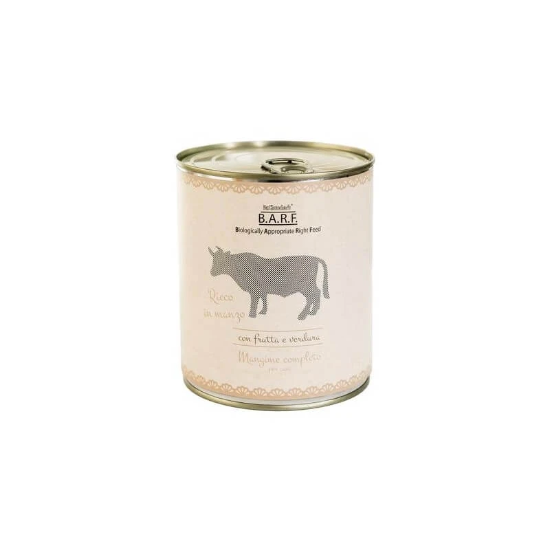 Dr. Clauder's B.A.R.F. Rind – Alleinfuttermittel für Hunde, 800 g
