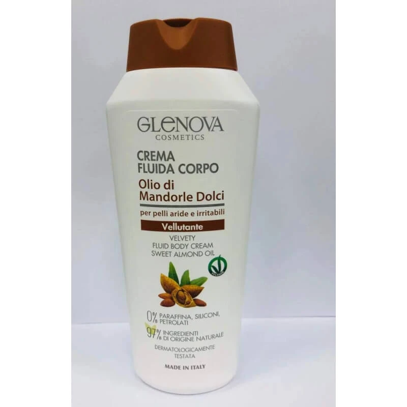 Glenova Light Lotion mit Süßmandelöl für trockene und gereizte Haut, 300 ml