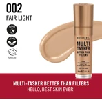 Rimmel multi-tasker „Better than Filters” 3 în 1 – primer, amplificator de strălucire și iluminator nr. 002 fair light
