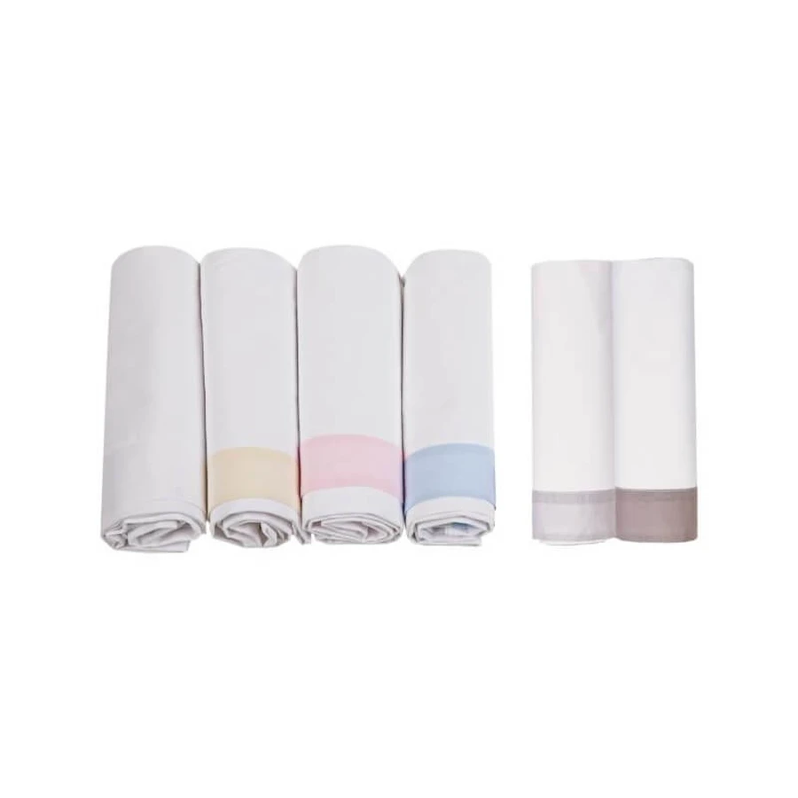 Picci Colorelle – set complet pentru pătuț – 2 cearșafuri + 1 față de pernă – roz