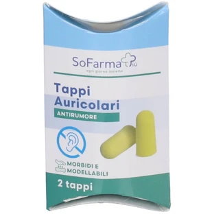 2 dopuri auriculare antifonice, moi și modelabile