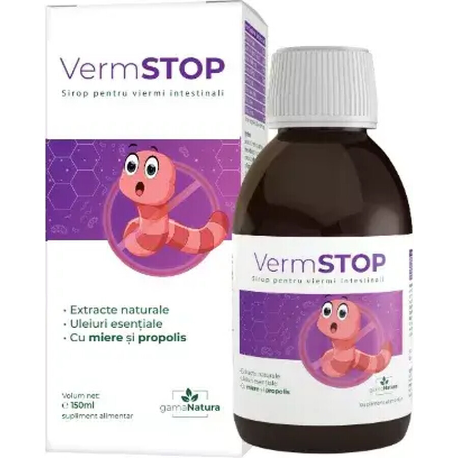 Vermstop sirop x 150 ml, Gama Natura