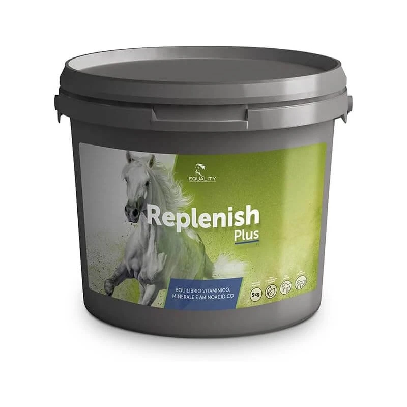 Equality Replenish Plus – Ergänzungsfuttermittel für Sportpferde, Fohlen und Stuten, 5 kg