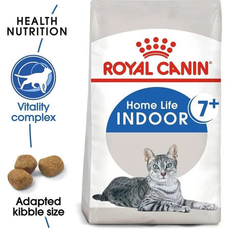 Royal Canin Indoor 7+ – hrană completă pentru pisici în vârstă, 1,5 kg