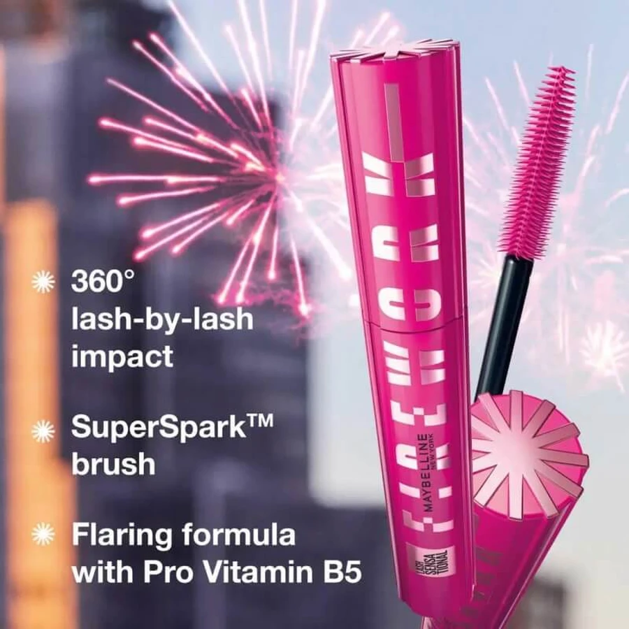 Maybelline Lash Sensational Firework - Zwarte volume-mascara