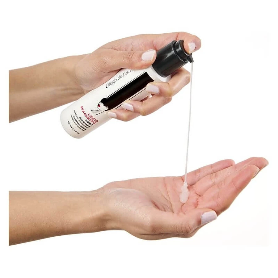 Diego dalla Palma Smooth Spaghetti - Sérum voluminizador, alisador, reparador y antiencrespamiento, 150 ml