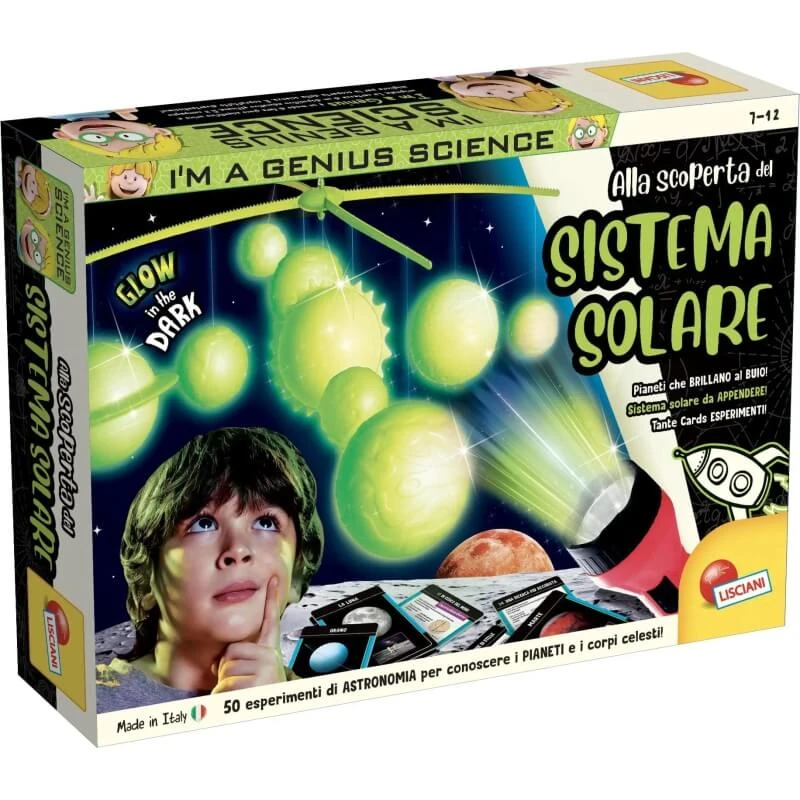 Lisciani „Ich bin ein Genie“: Wissenschaft zu Hause – Astronomie – Wissenschaftsspiel