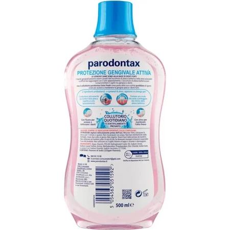 Parodontax Extra Fresh Tandvleesbescherming - Mondwater voor gezond tandvlees en gezonde tanden, 500 ml