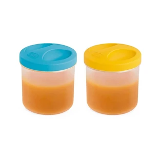 Borcane Chicco – 2 recipiente pentru mâncare destinate termosului pentru mâncare de 250 ml