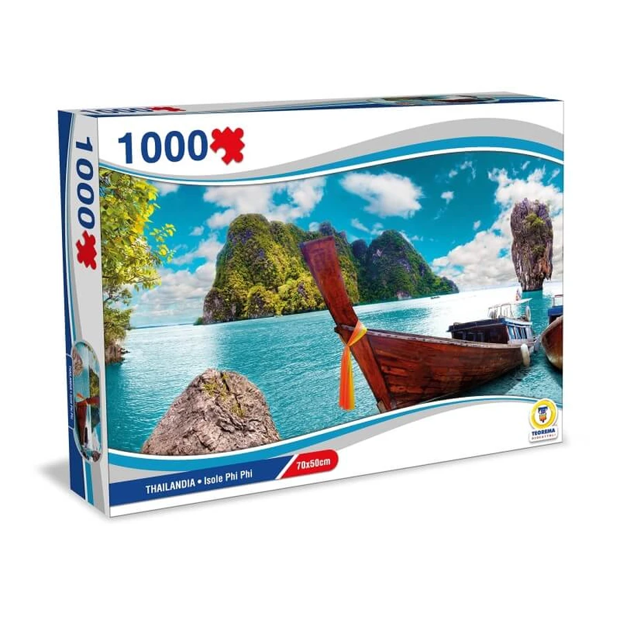 Puzzle « Theorem » : Thaïlande - Îles Phi Phi, 1 000 pièces, 70 x 50 cm