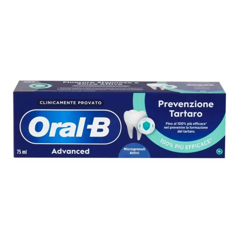 Oral-B Advanced Tartar Prevention – Zahnpasta für den täglichen Gebrauch, 75 ml