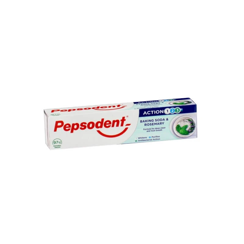Pepsodent Backpulver & Rosmarin – Zahnpasta zur Zahnaufhellung 75 ml