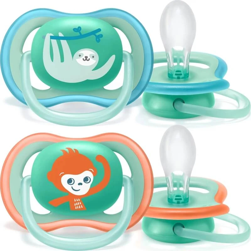 Avent Ultra Air Schnuller ab 18 Monaten – 2er-Pack, Farbe: neutral