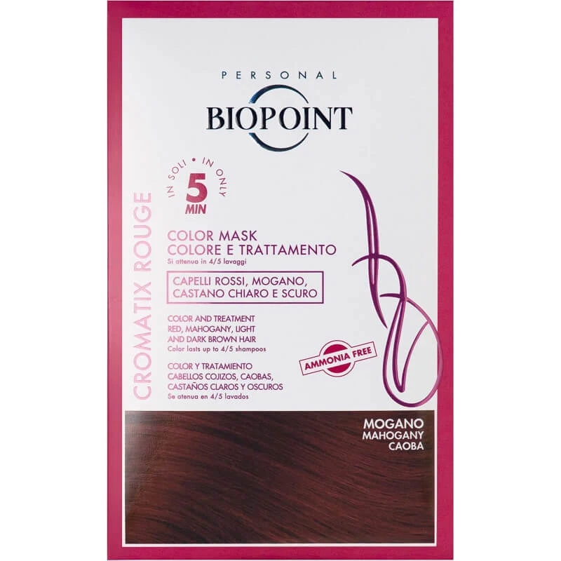 Biopoint Chromatix Color Treatment: 5-Minuten-Farbpflege-Maske, 30 ml, Mahagoni