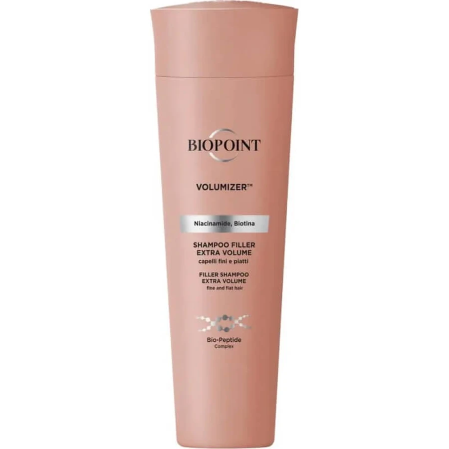 Biopoint Volumizer - Shampooing volumateur pour cheveux fins et plats, 200 ml