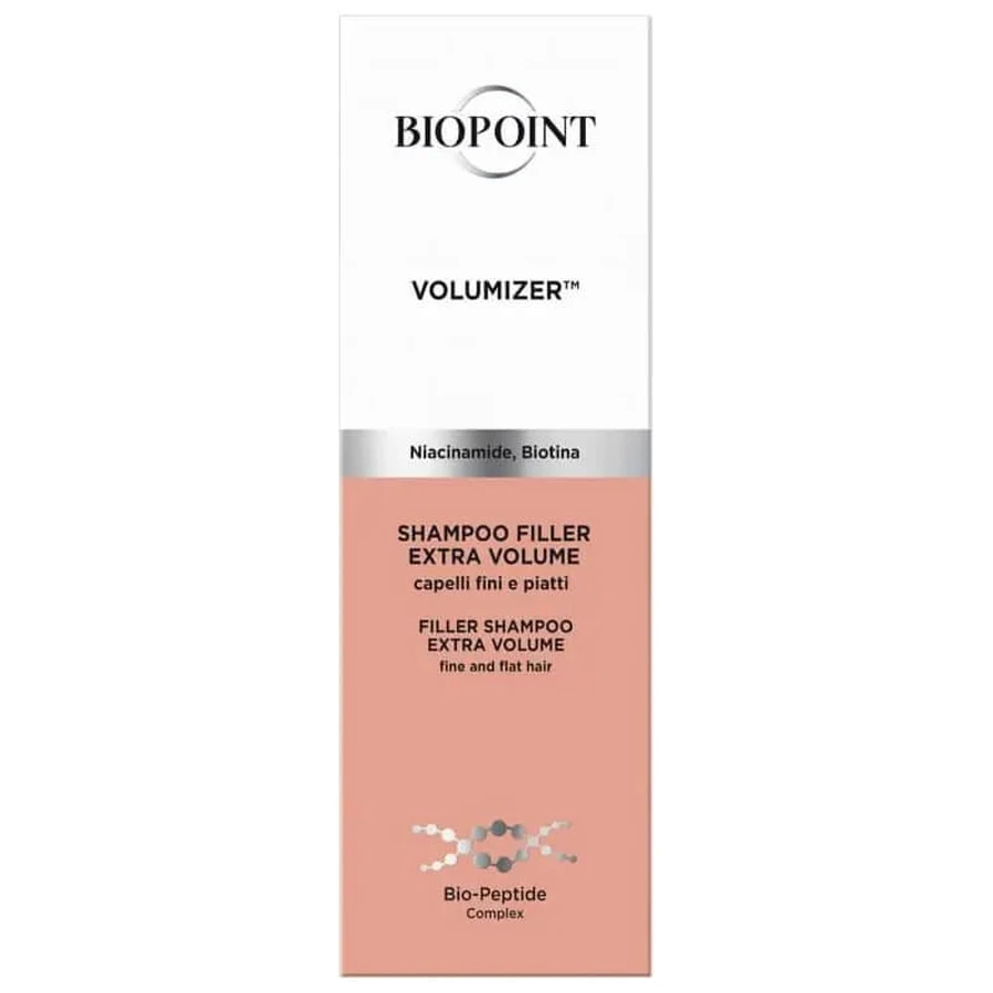 Biopoint Volumizer - Shampooing volumateur pour cheveux fins et plats, 200 ml